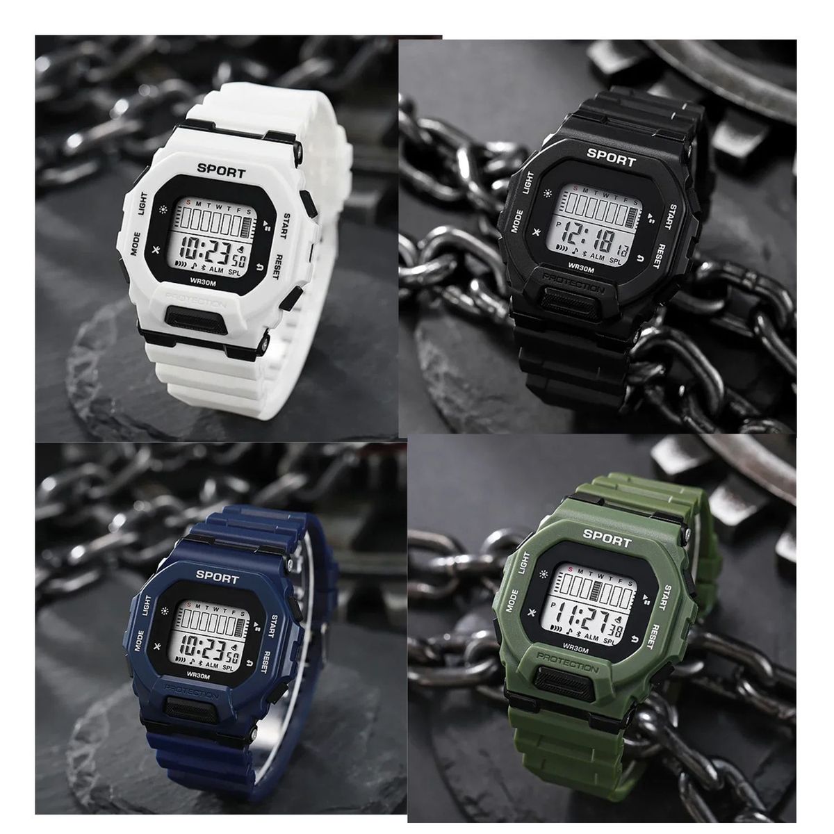 GENERICO - Reloj Deportivo Digital Para Unisex