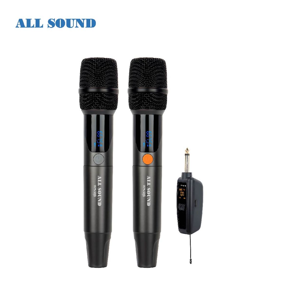 ALL SOUND - MICROFONOS INALAMBRICOS WM-50JB RECARGABLE  ALL SOUND