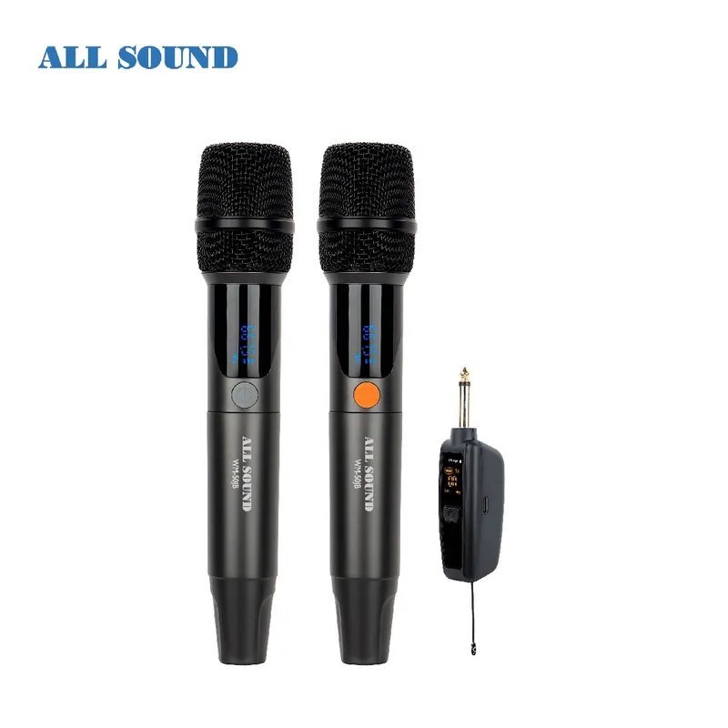 ALL SOUND - MICROFONOS INALAMBRICOS WM-50JB RECARGABLE  ALL SOUND