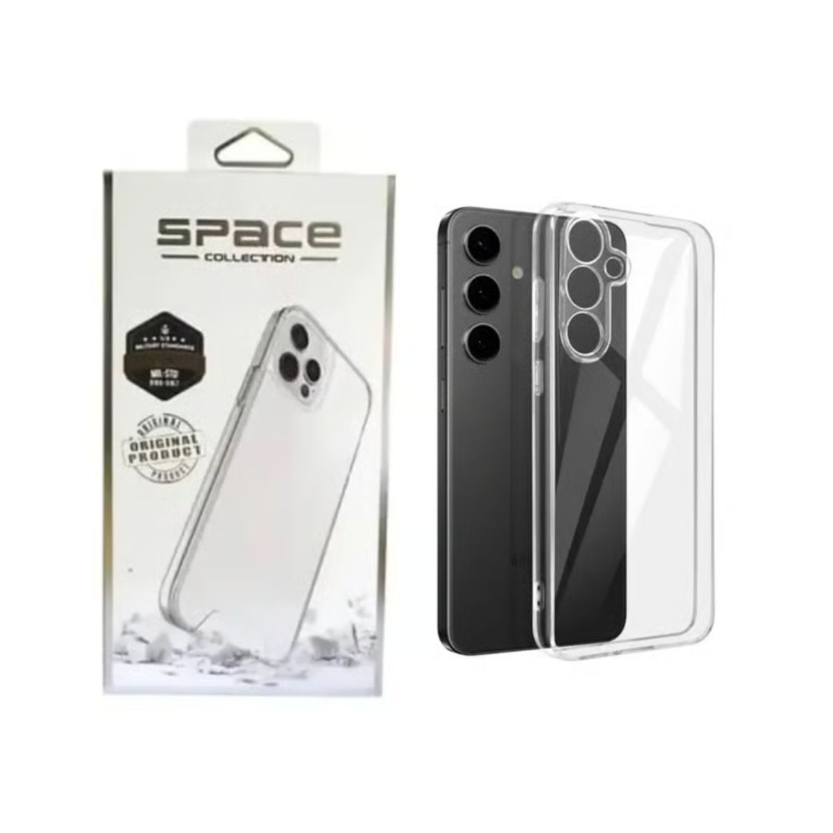 CASE - CASE SPACE PARA SAMSUNG A26 - TRANSPARENTE