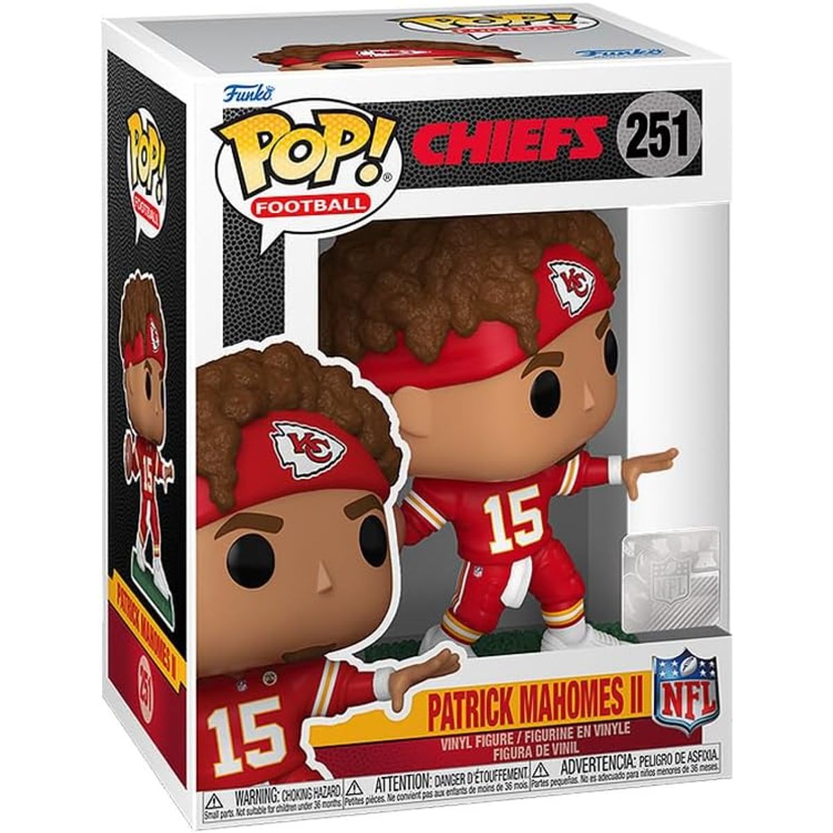 FUNKO - Funko Pop Patrick Mahomes 251 NFL