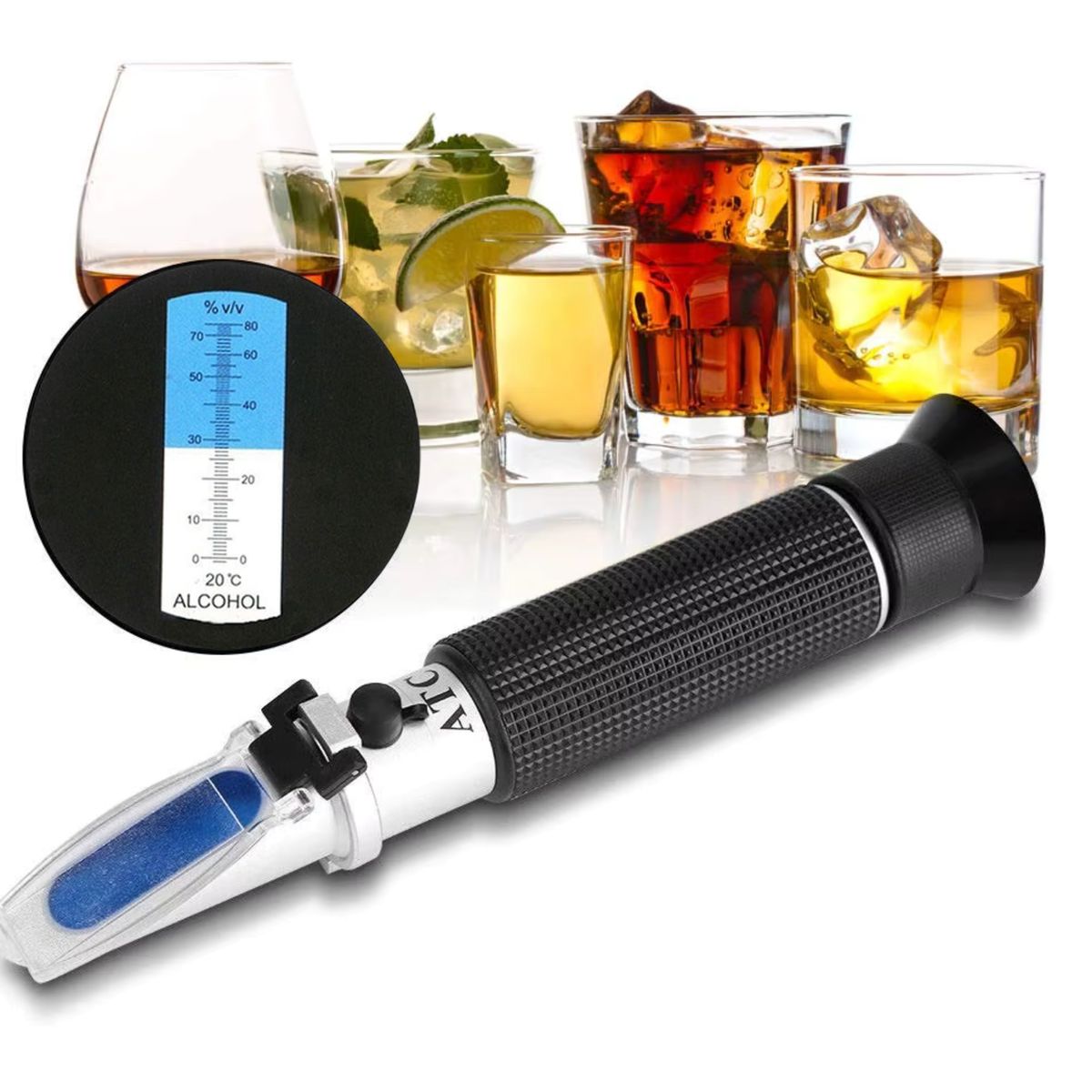 OEM - REFRACTÓMETRO DEALCOHOL