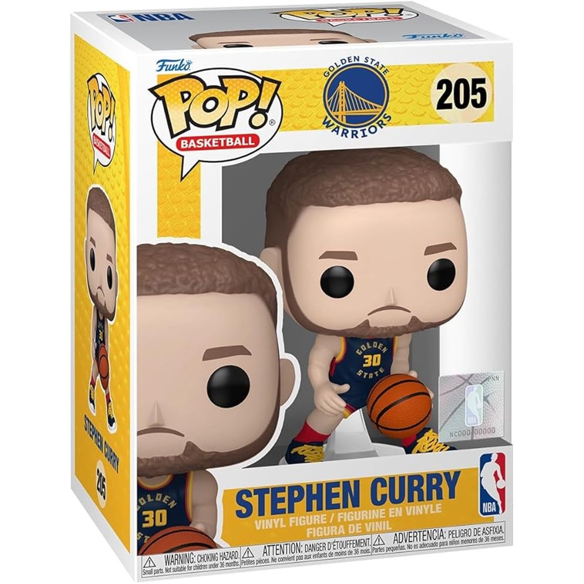 FUNKO - Funko Pop Stephen Curry 205 NBA