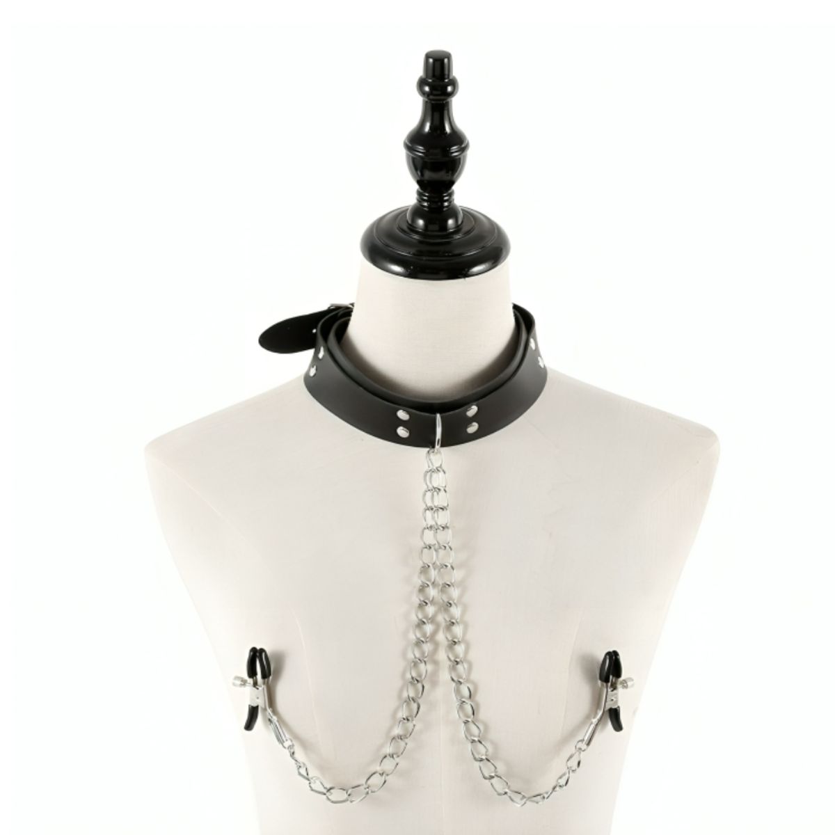 GENERICO - Collar Con Dos Alicates para El Pezón