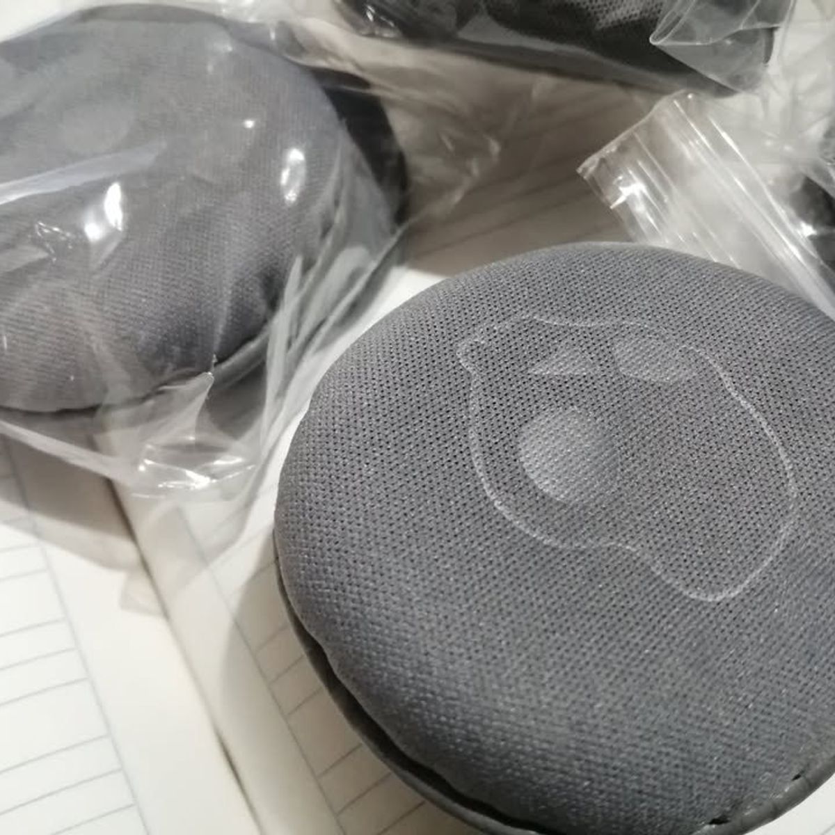 GENERICO - Almohadillas para audífonos skullcandy uproar uprock gris de tela