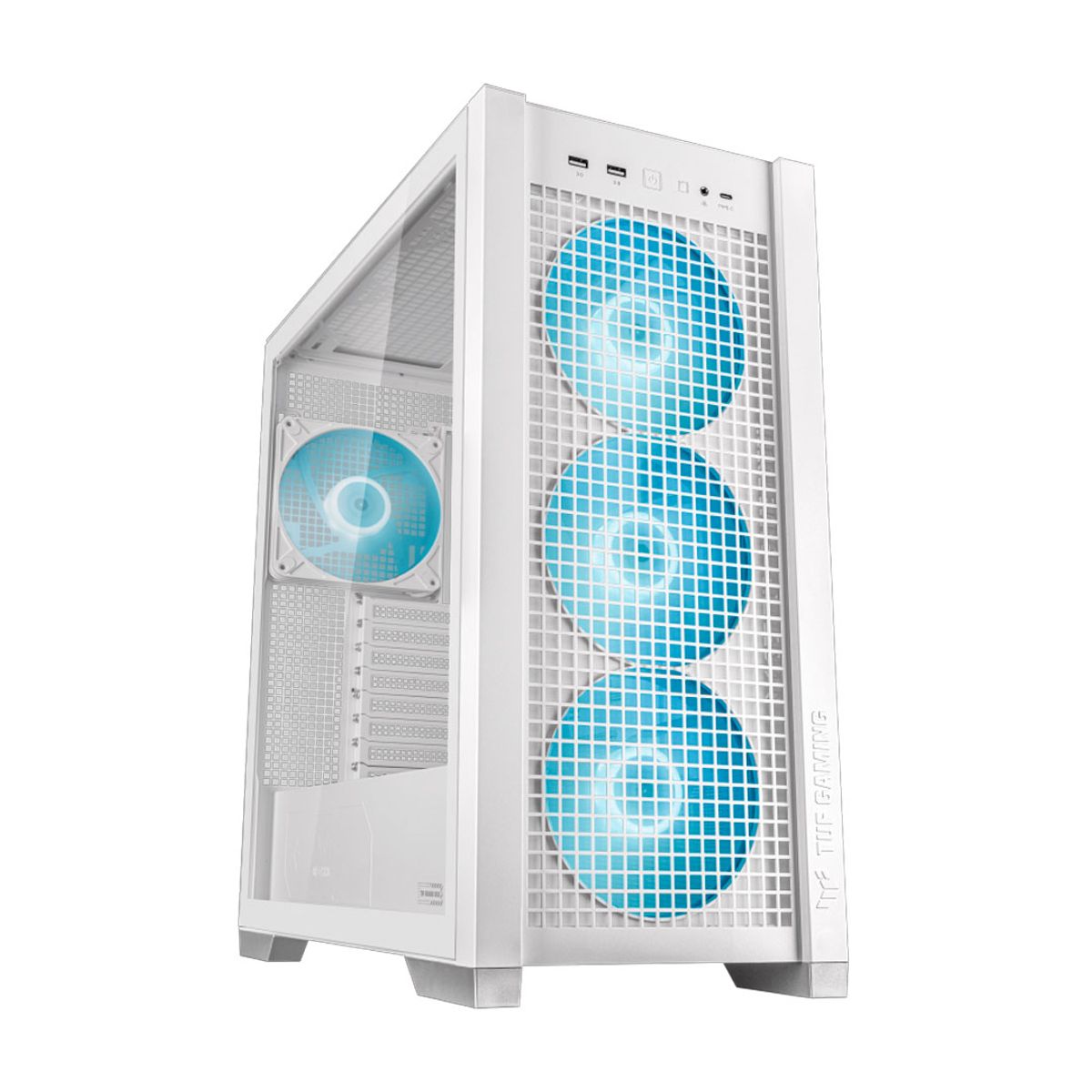 ASUS - ASUS TUF Gaming GT302 ARGB Gabinete E-ATX Color blanco