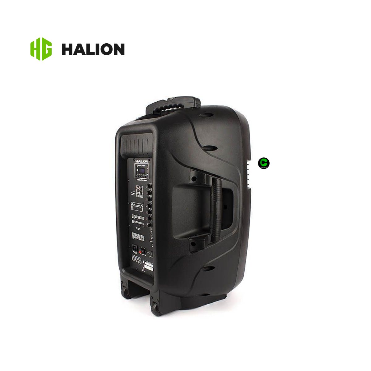 HALION - Parlante Activo 15 Halion PHA-15MB 2UHF 2000W