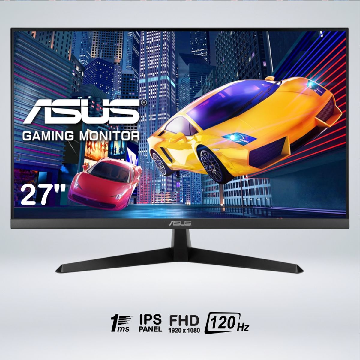 ASUS - MONITOR GAMER VY279HGR FULLHD 27 " IPS 120HZ 1MS GAMEPLUS EYE CARE