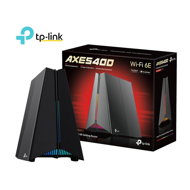 TP LINK - TP-LINK Router Archer GXE75 Gaming Tri-Band AXE5400 Wi-Fi 6E EasyMesh