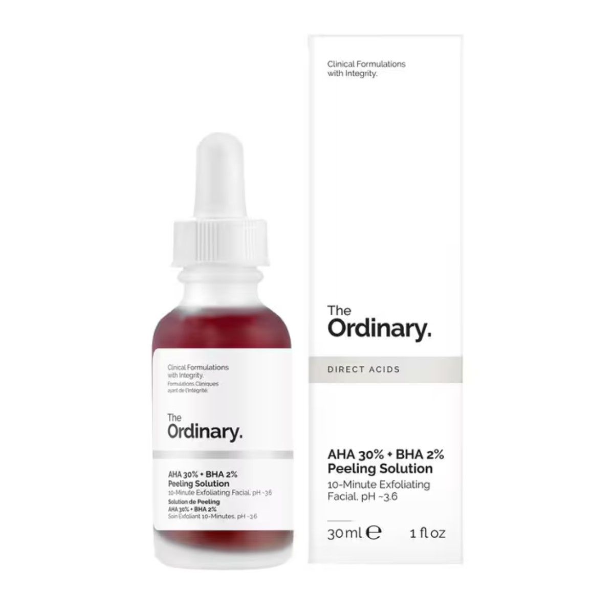 THE ORDINARY - The Ordinary AHA 30% + BHA 2% Peeling Solution 30 ml Original