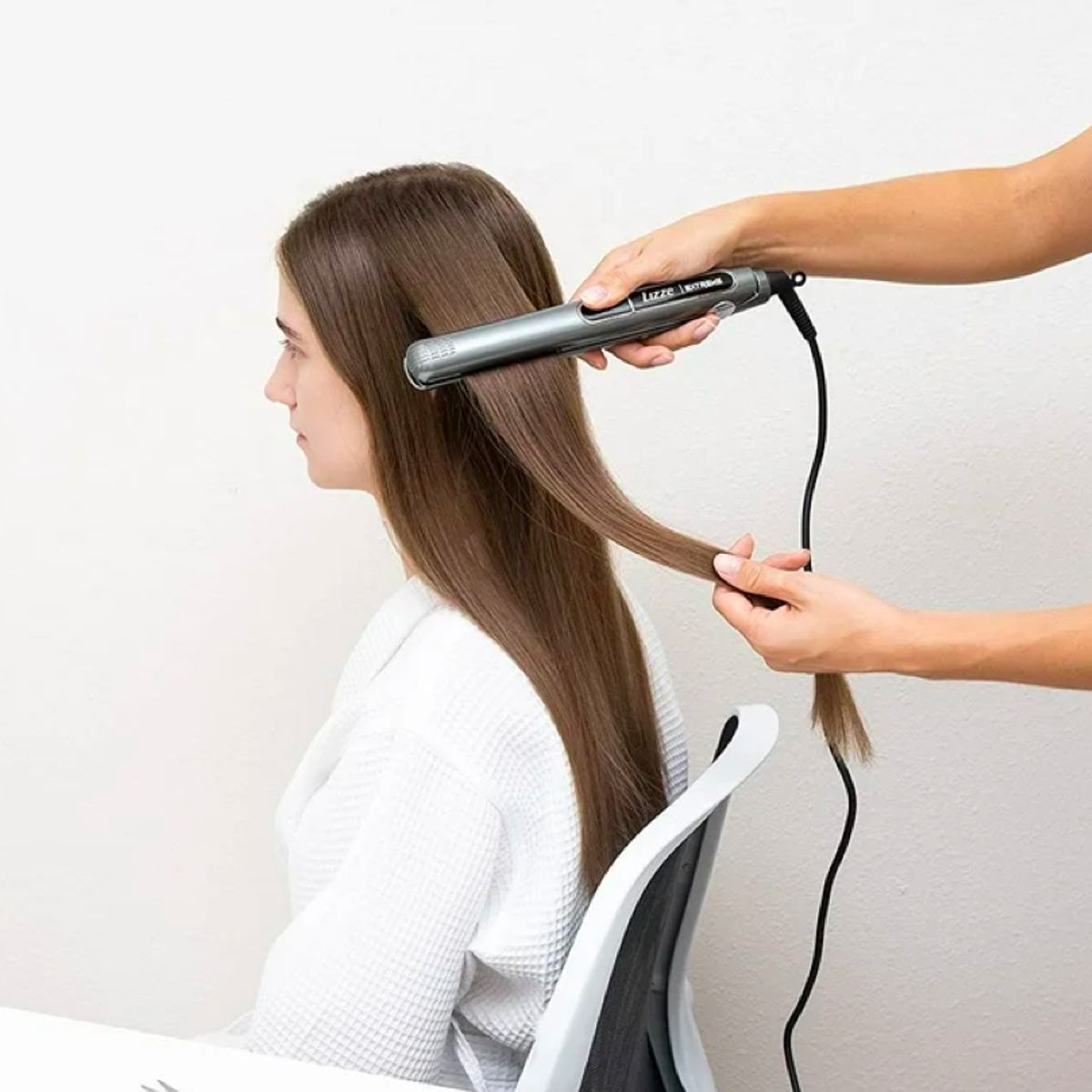 LIZZE - Lizze Pack Plancha 480F y Rizador 25mm Lizze Extreme + Kit Pulidor