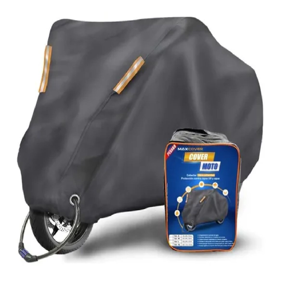 GENERICO - Cobertor Funda Para Moto Lineal Impermeable Y Afelpada