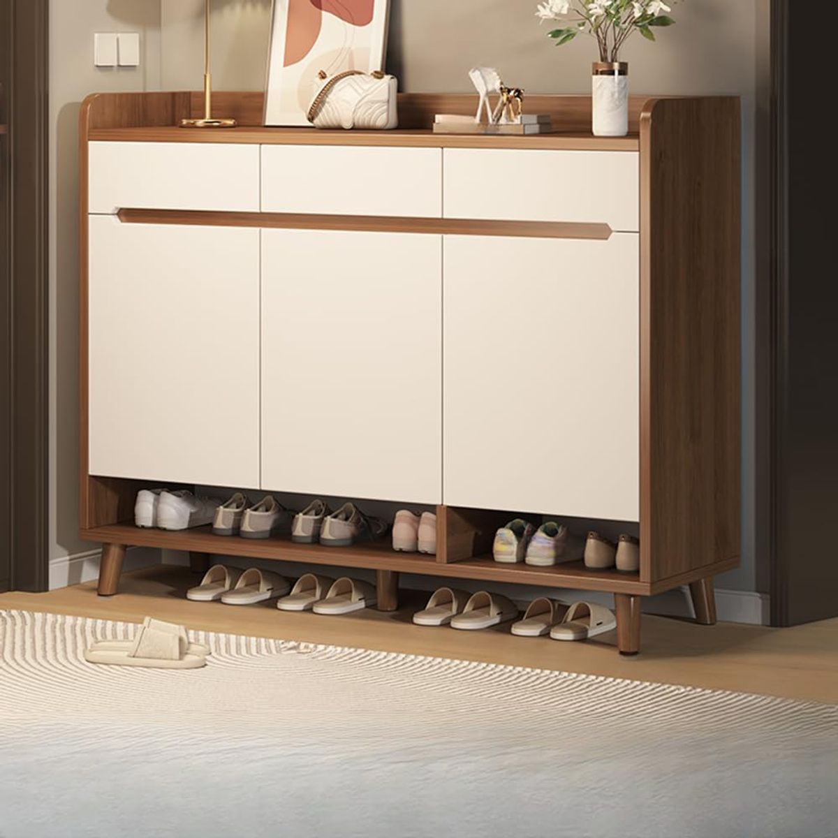 GENERICO - Zapatera Premium Para 20 Pares Armado Kenai Petrox Home