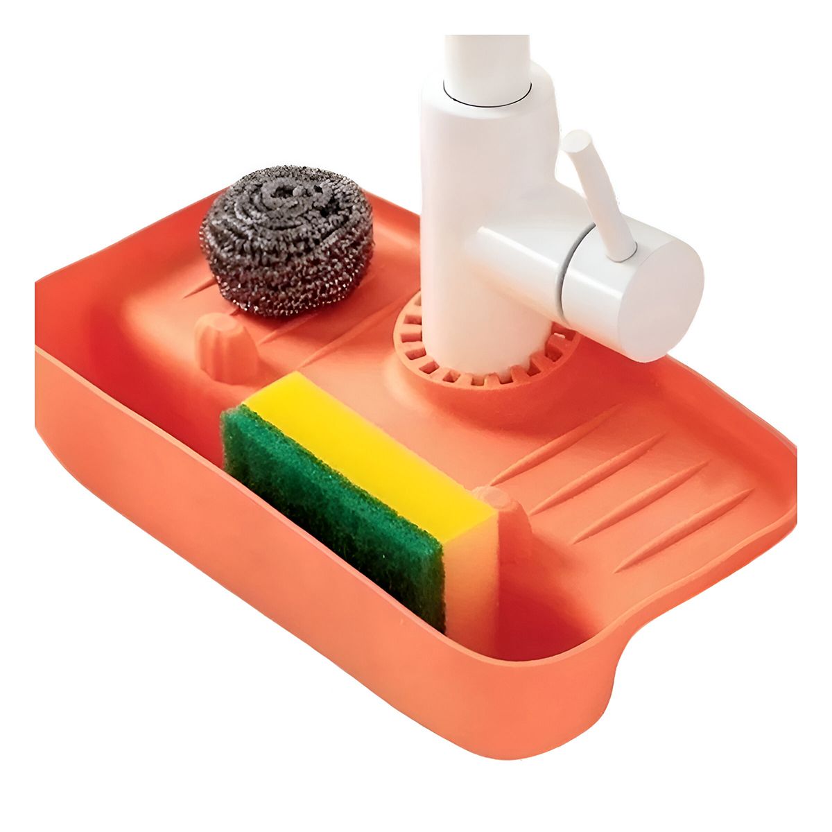 GENERICO - Escurridor de Platos para Casa Anaranjado Y+Papel de Regalo