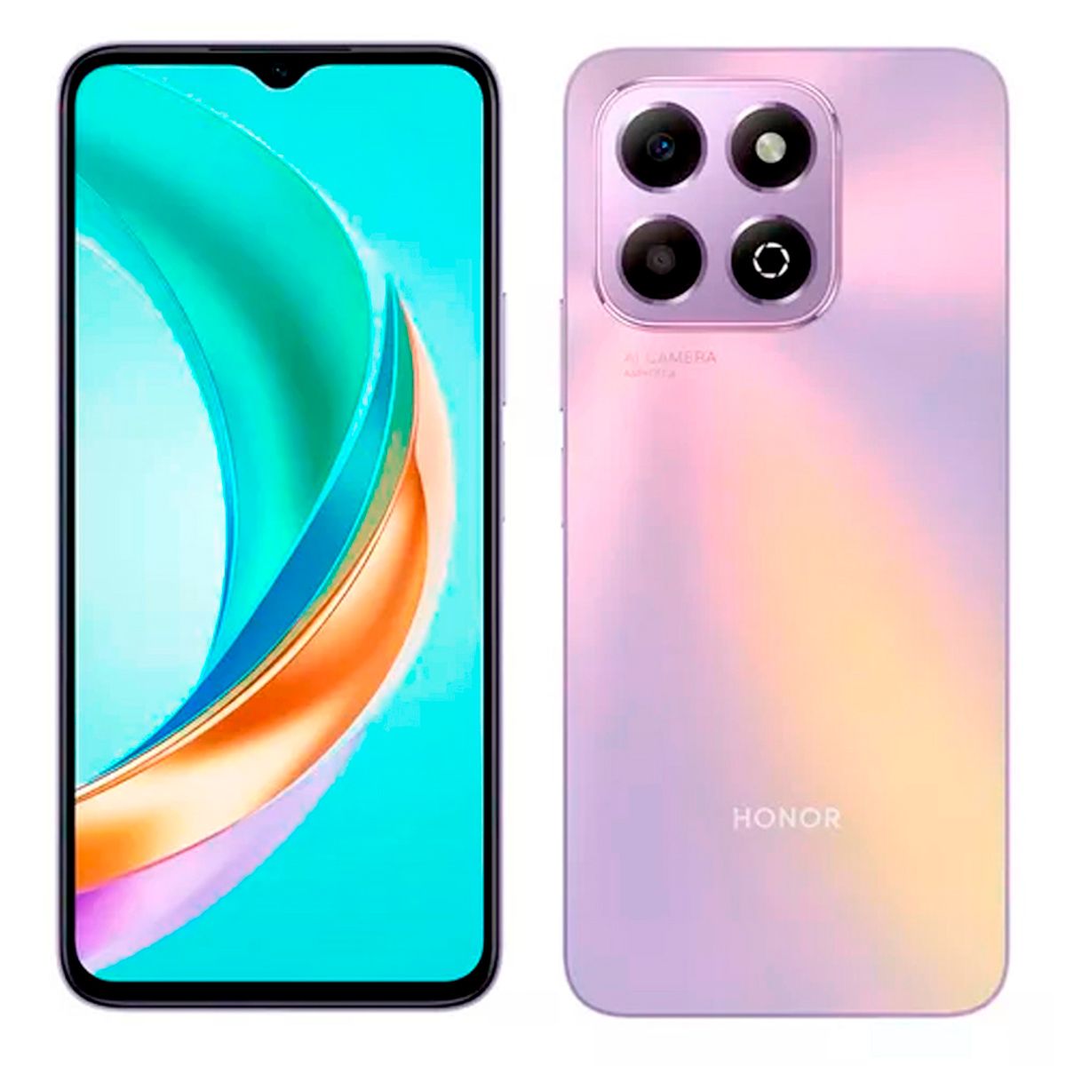 HONOR - Celular Libre Honor X6B 6.5 Pulg 128GB 4GB RAM Lila