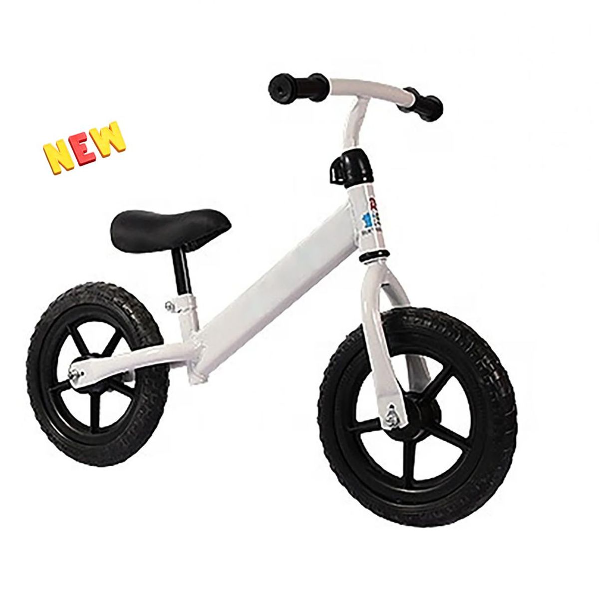 GENERICO - Bicicleta de Balance Basic Para Niños Aro 12 Blanco