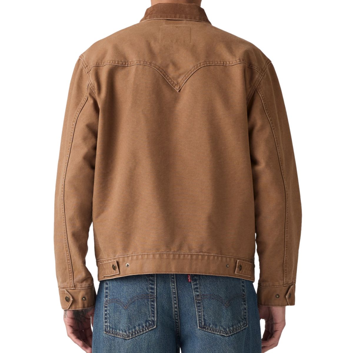 LEVIS - Casaca Hombre Western Shorthorn Café Levis