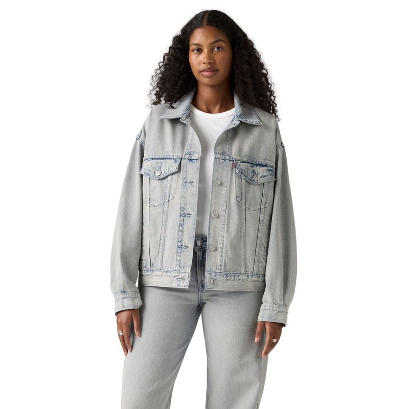 LEVIS - Casaca Mujer 90s Trucker Celeste Levis