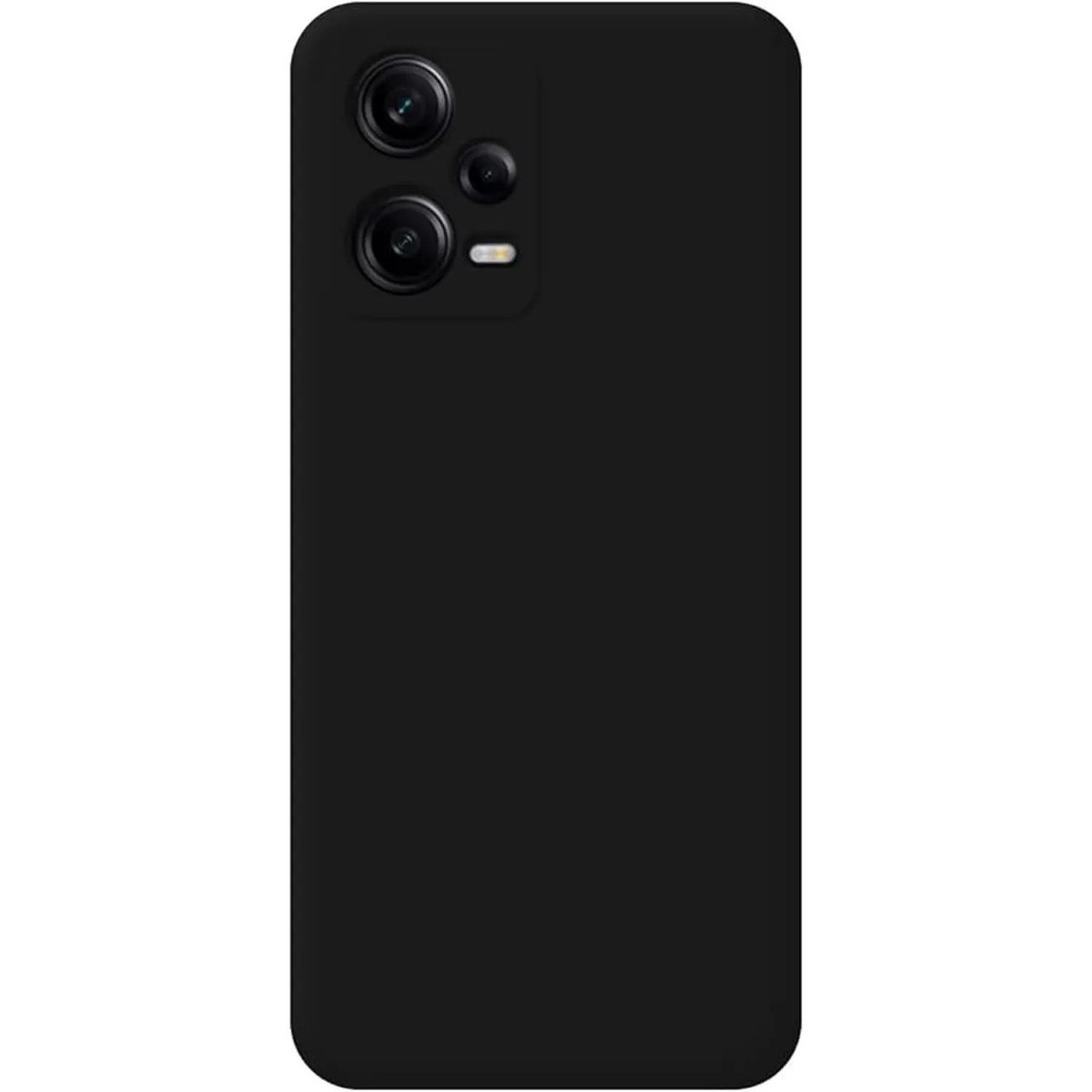GENERICO - Case Protector para Xiaomi Redmi Note 12 Pro 5G Silicona Negro