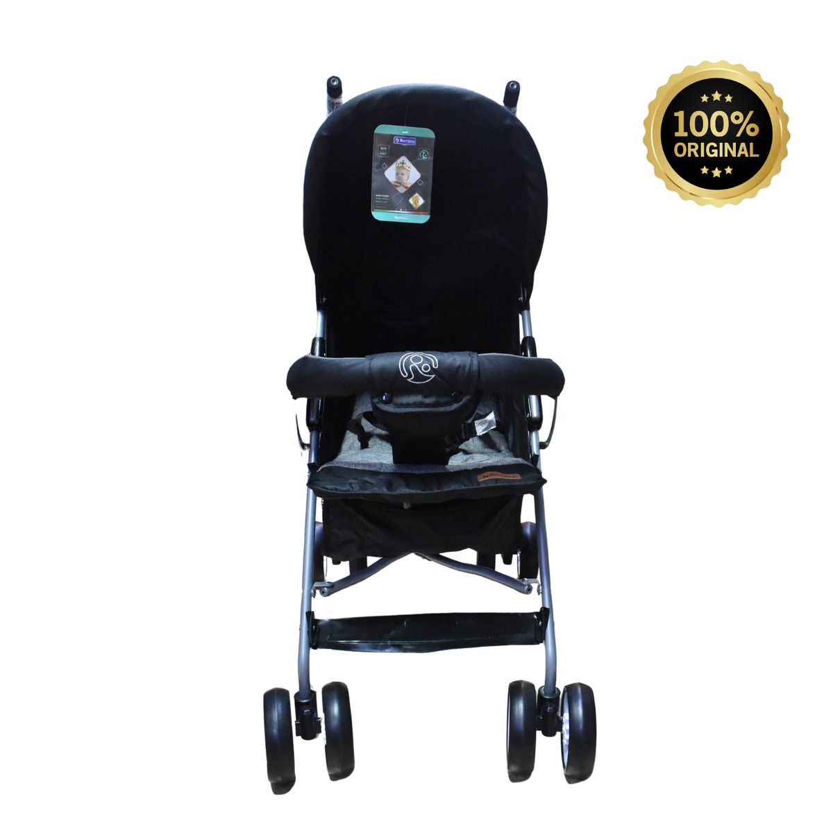 BAMBINO - COCHE BASTÓN GOLF LUXURY - EDICIÓN LIMITADA NEGRO