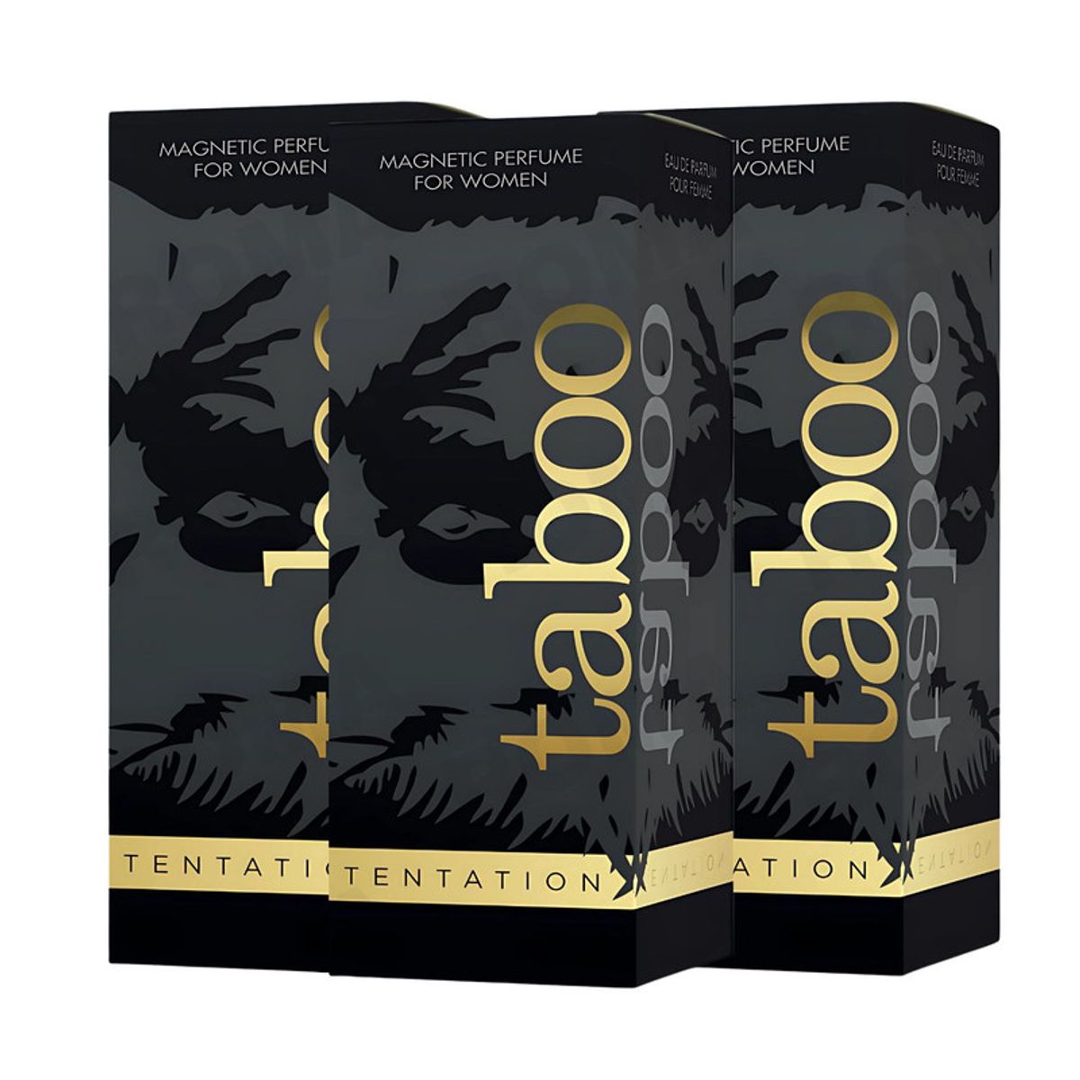 GENERICO - PACK 3 PERFUME CON FEROMONAS PARA MUJER TABOO 30ML