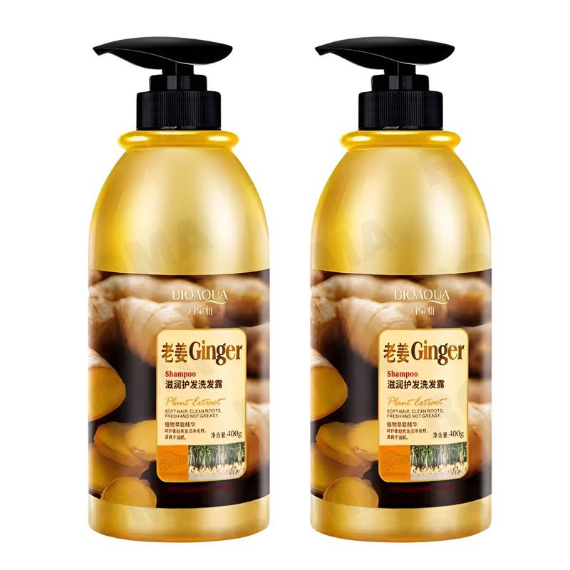 BIOAQUA - PACK 2 SHAMPOO DE JENGIBRE BIOAQUA 800ML