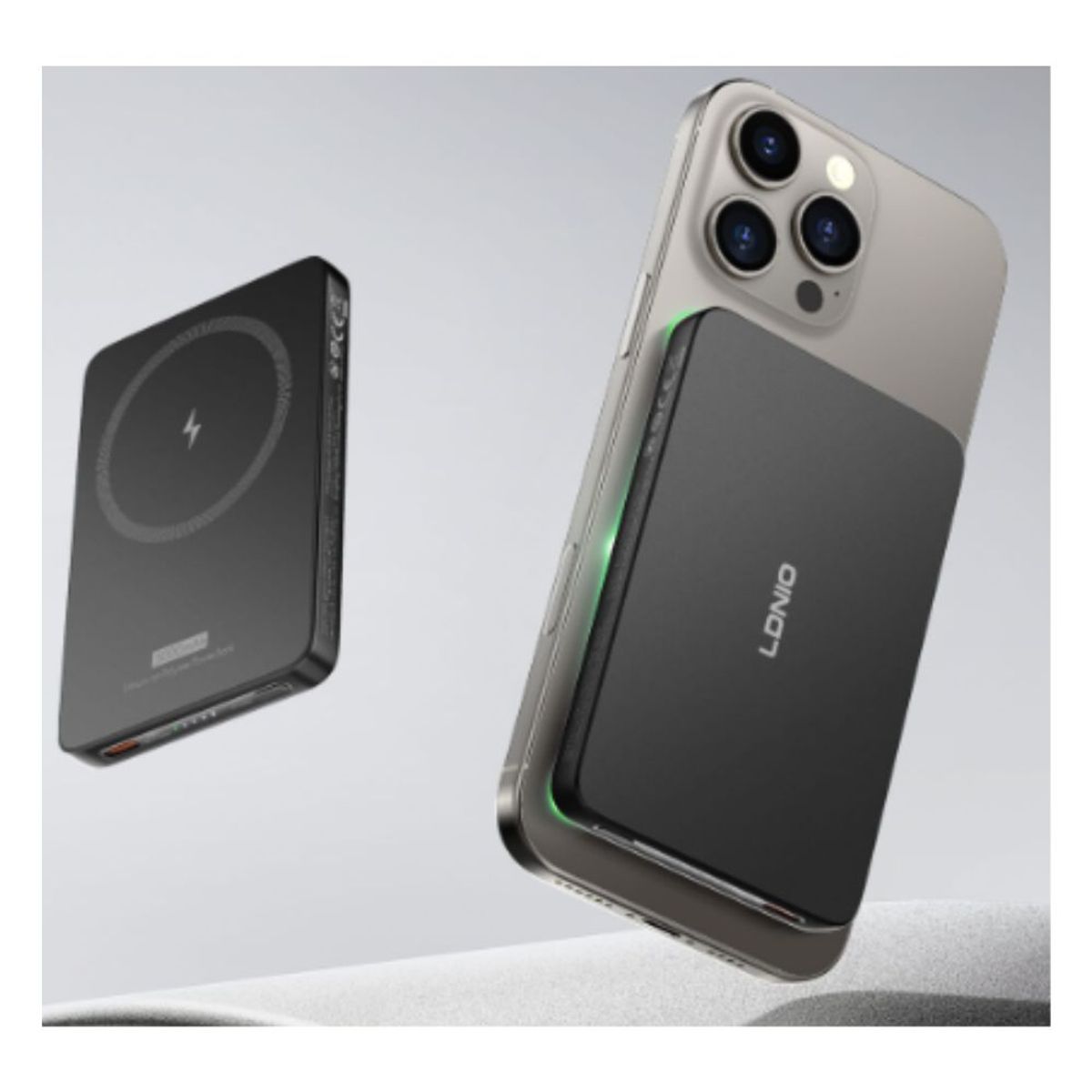 GENERICO - Power Bank Batería Portátil 5000mah 15W PQ28 ldnio