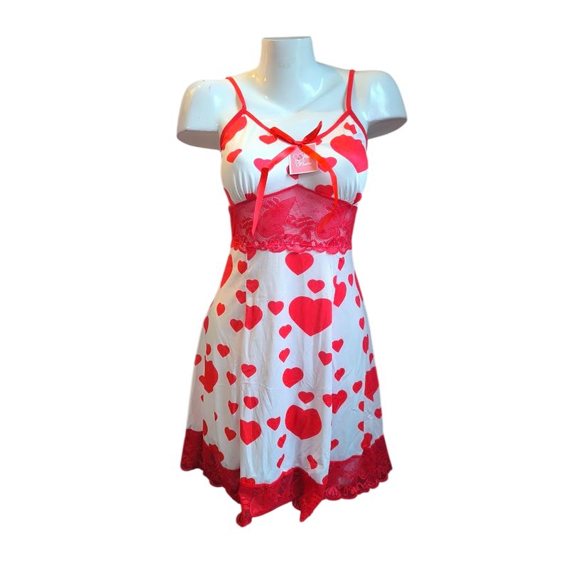 GENERICO - BABYDOLL DE ENCAJE LENCERIA SEXY PIJAMA PARA DAMAS