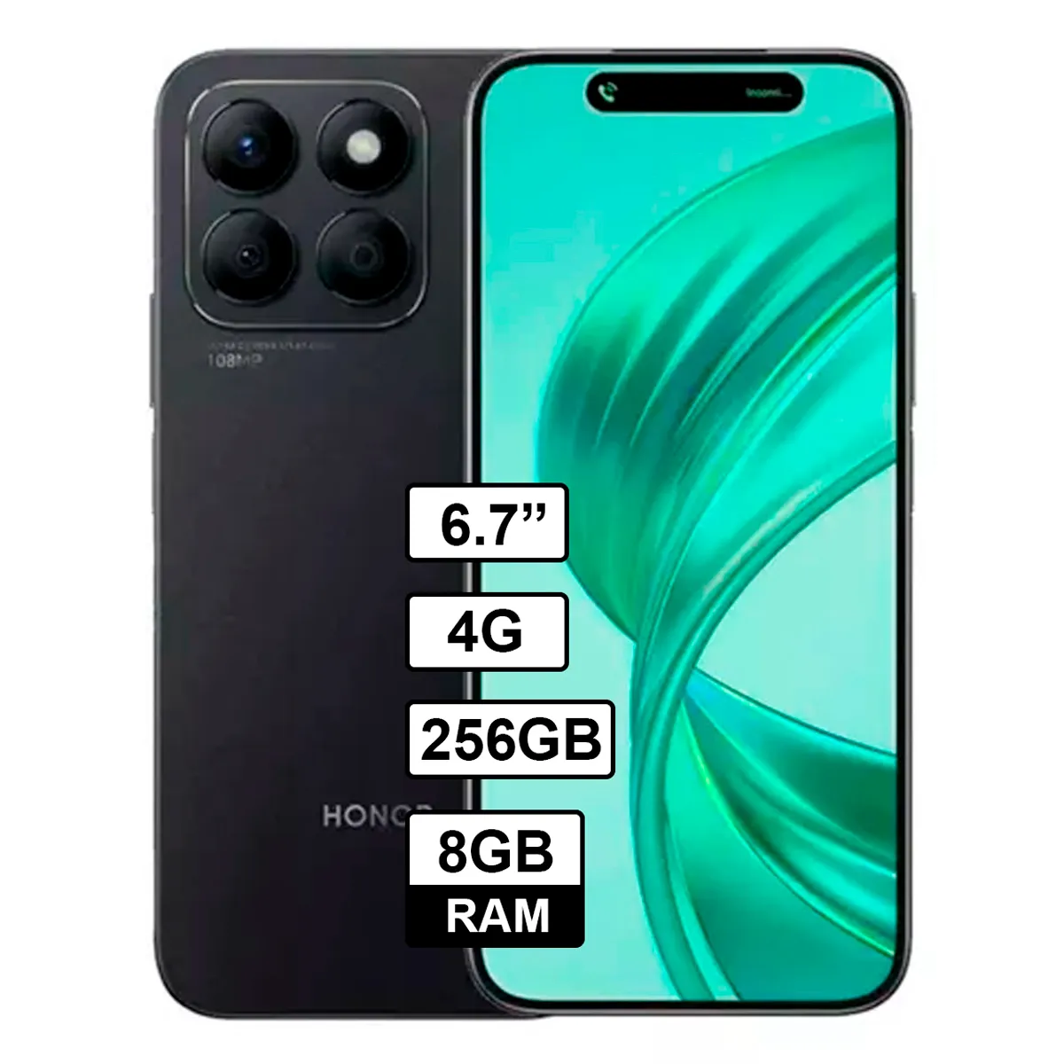 HONOR - Celular Honor X8b 256GB - 8GB RAM Color Negro