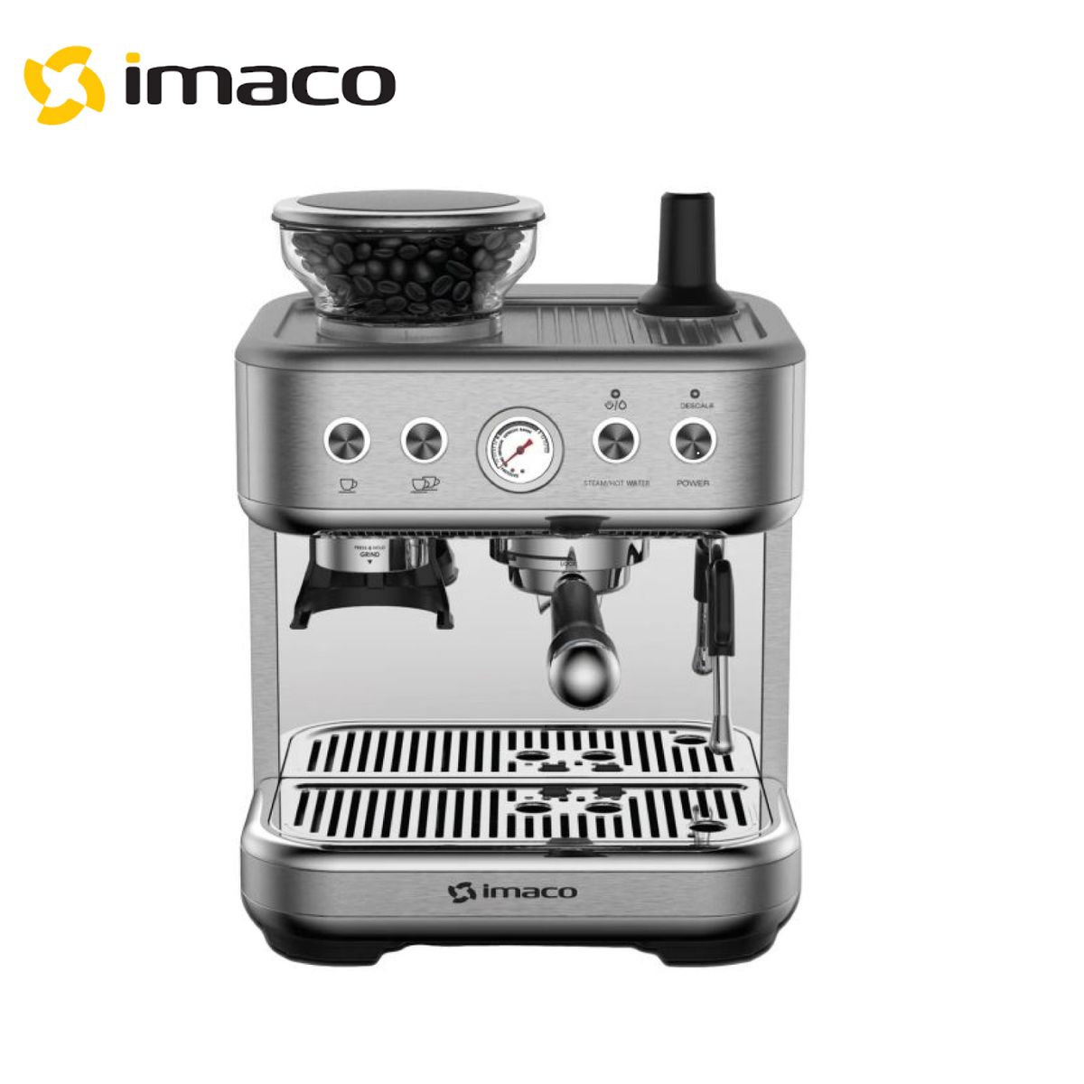 IMACO - Cafetera Expresso 15 Bares Semi automatica Imaco IECMG1570