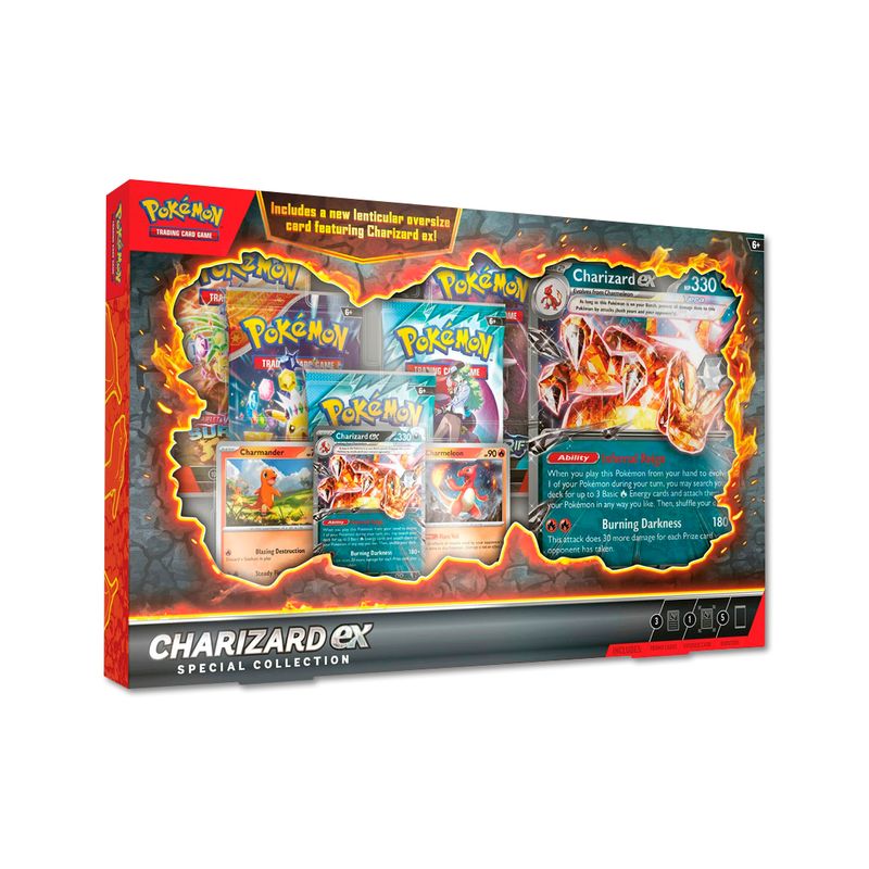 POKEMON - Box Pokémon Trading Card Game Charizard Ex Special  English