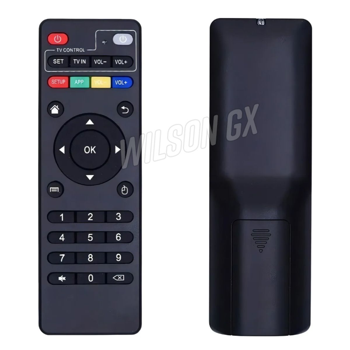 GENERICO - Control remoto universal compatible con TV Box Convertidor UHD