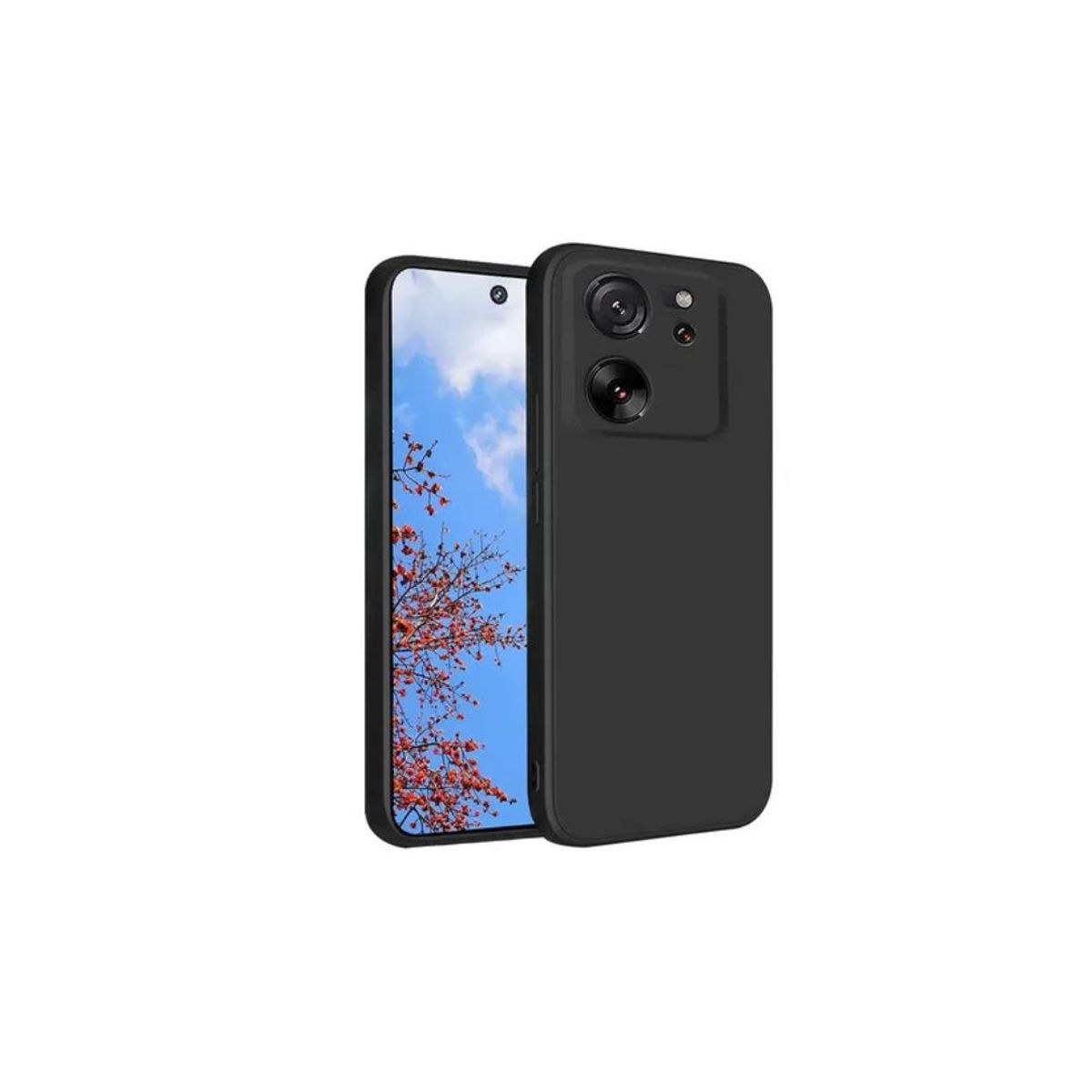 GENERICO - Case para Xiaomi MI 13 T  Silicona Negro