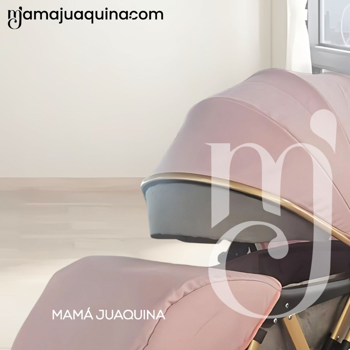 Baby - Coche Cuna de Lujo «NEW TURQUÍA» Edición Limitada Light Pink