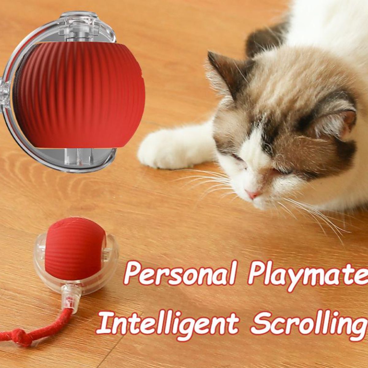 GENERICO - Bola con movimiento inteligente para gatos