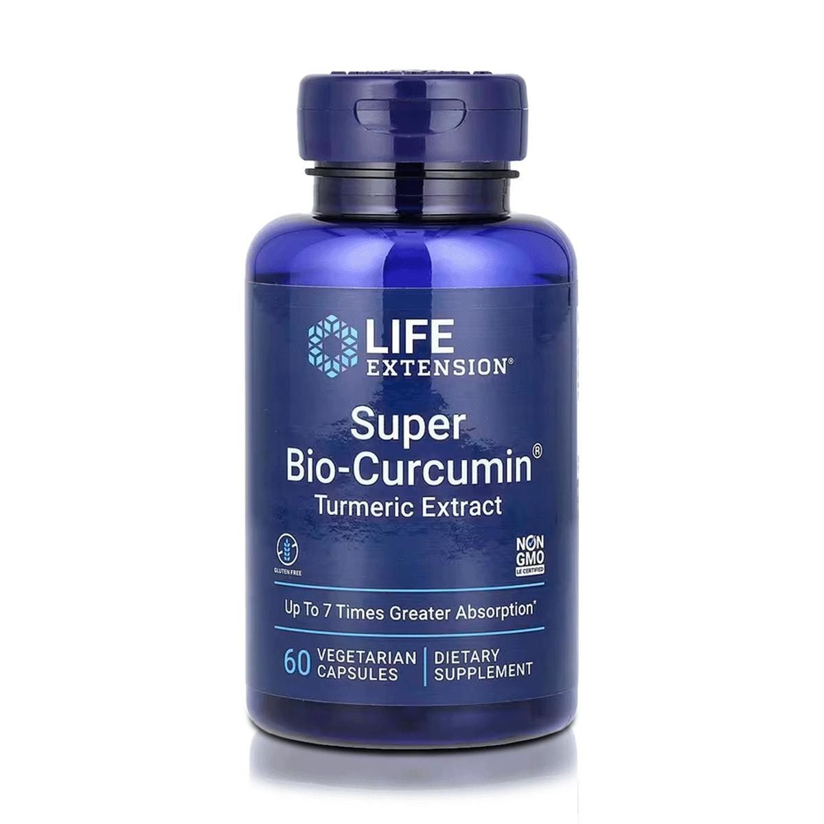 VITAMINA - Super Bio-Curcumin - Curcumina 400mg (60 Cápsulas) - Life Extension