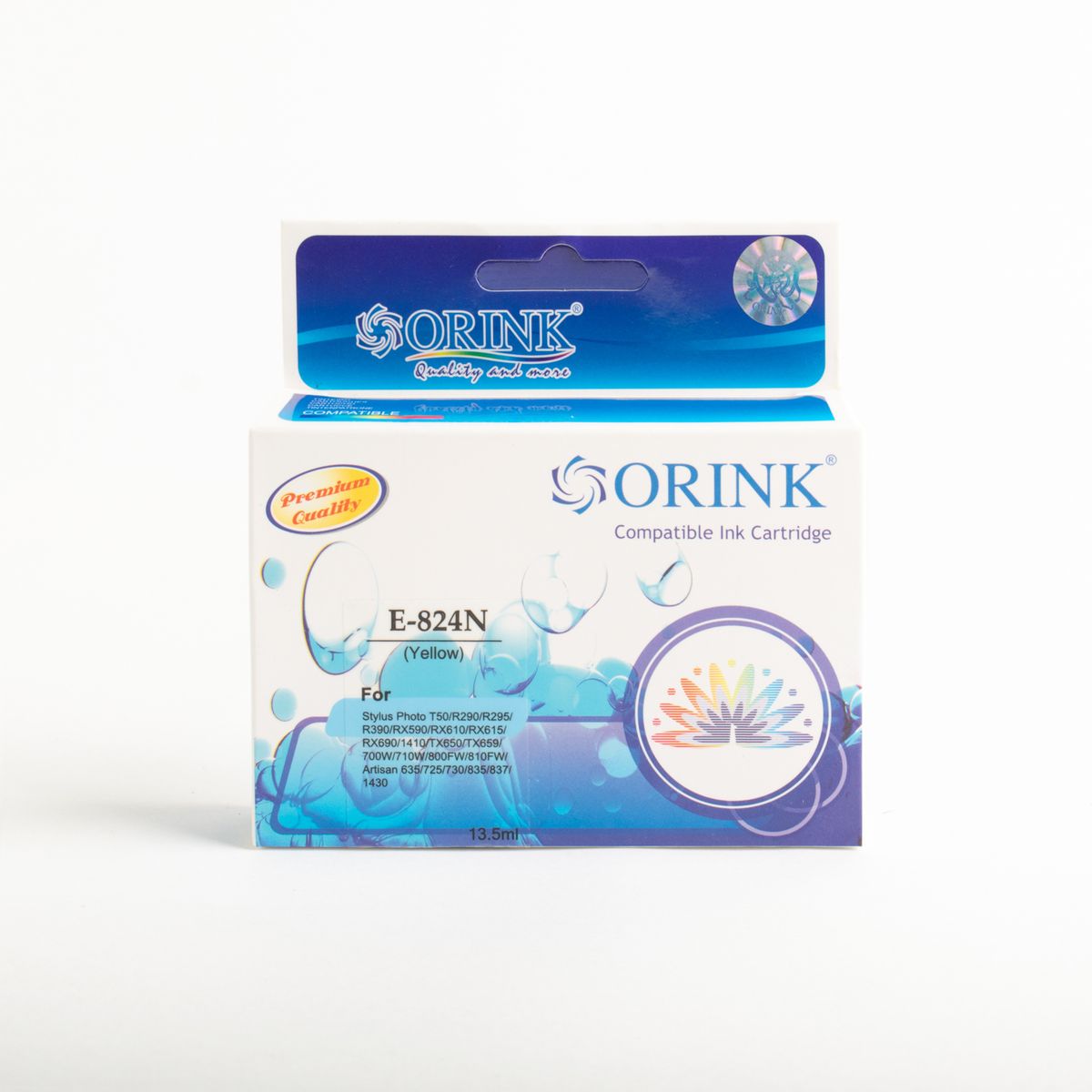 GENERICO - Cartucho compatible ORINK E-82 Amarillo Yellow