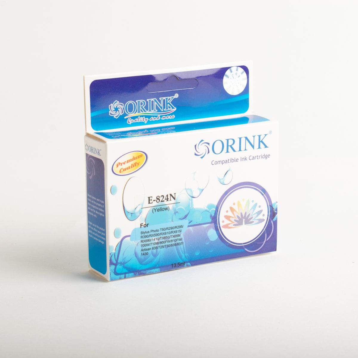 GENERICO - Cartucho compatible ORINK E-82 Amarillo Yellow