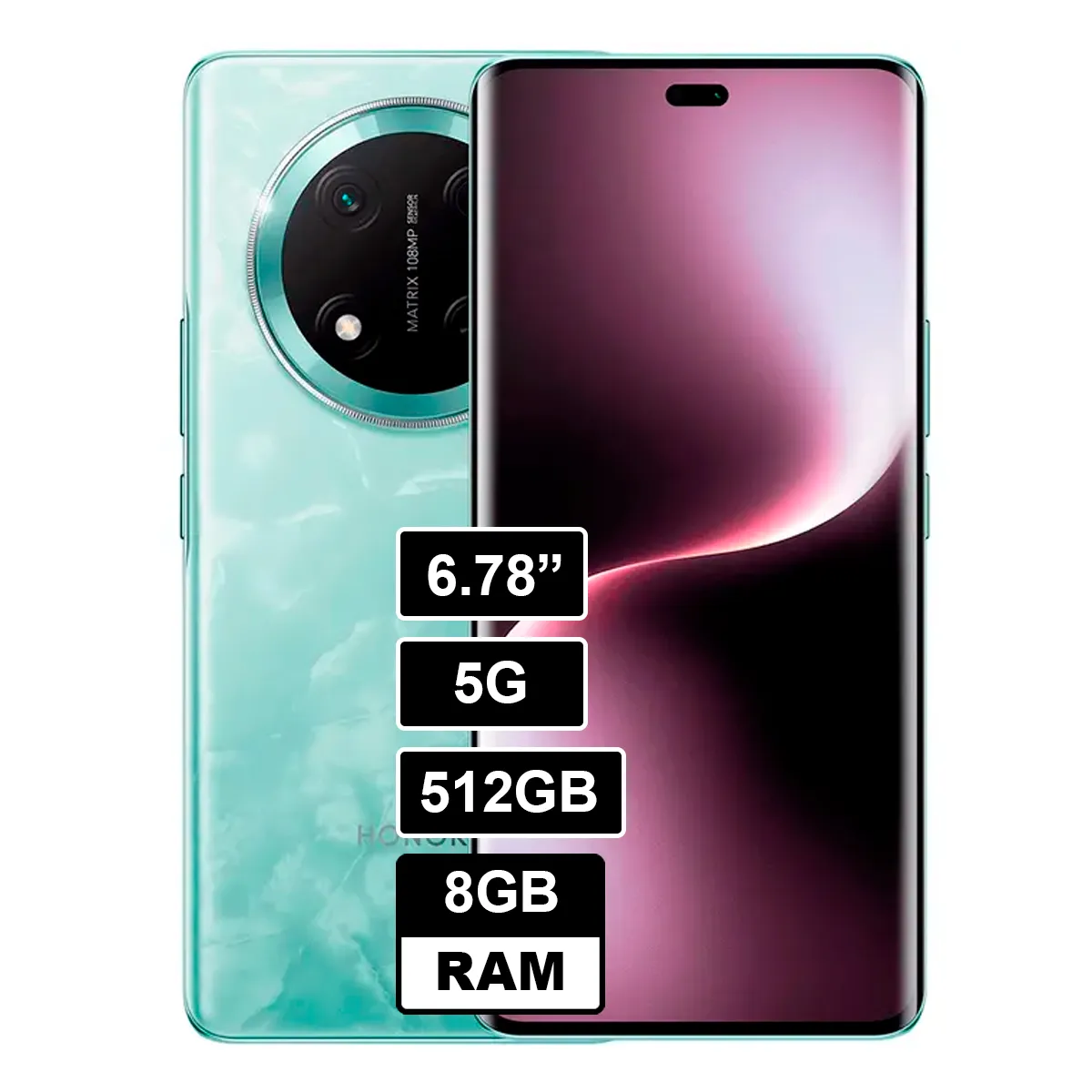 HONOR - CELULAR HONOR MAGIC 7 LITE 5G 8GB RAM 512GB Jade Cyan