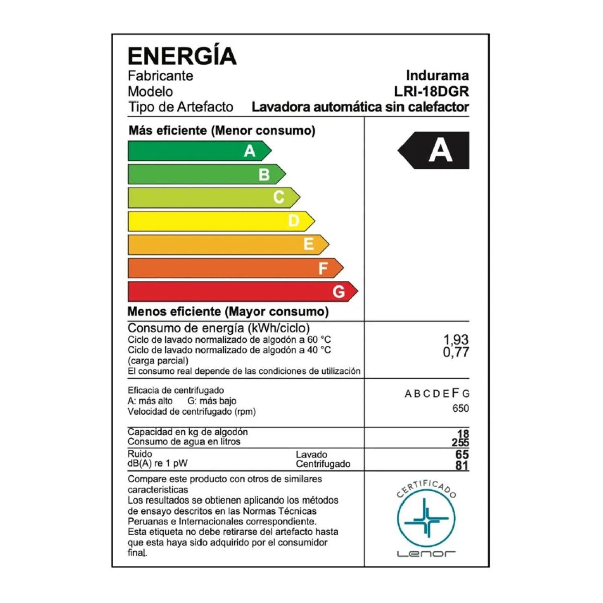 INDURAMA - Lavadora Indurama 18Kg Carga Superior Gris Oscuro