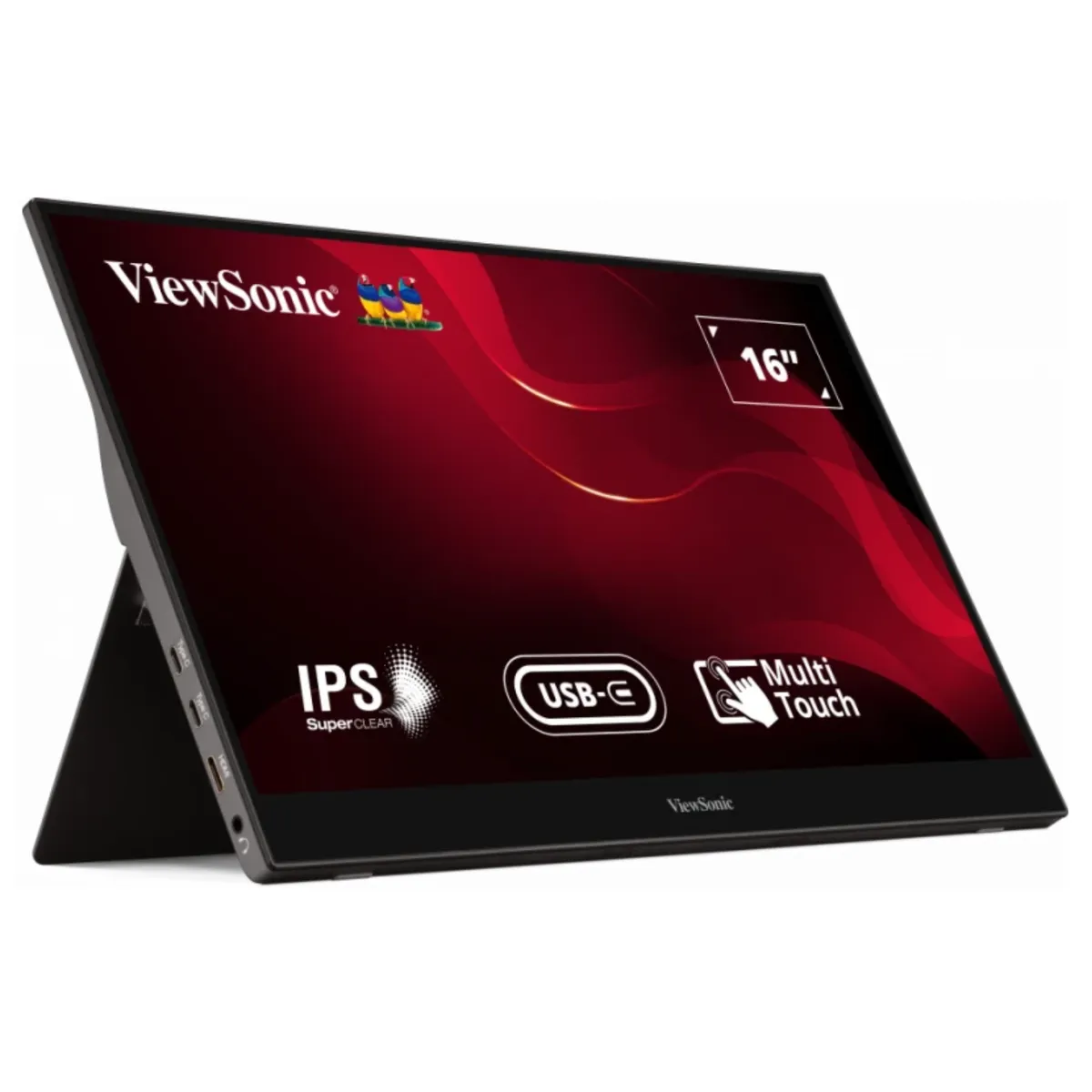 VIEWSONIC - MONITOR PORTATIL 16 VIEWSONIC TD1655 IPS FHD USB-C TACTIL CON PARLANTE INTEGRADO