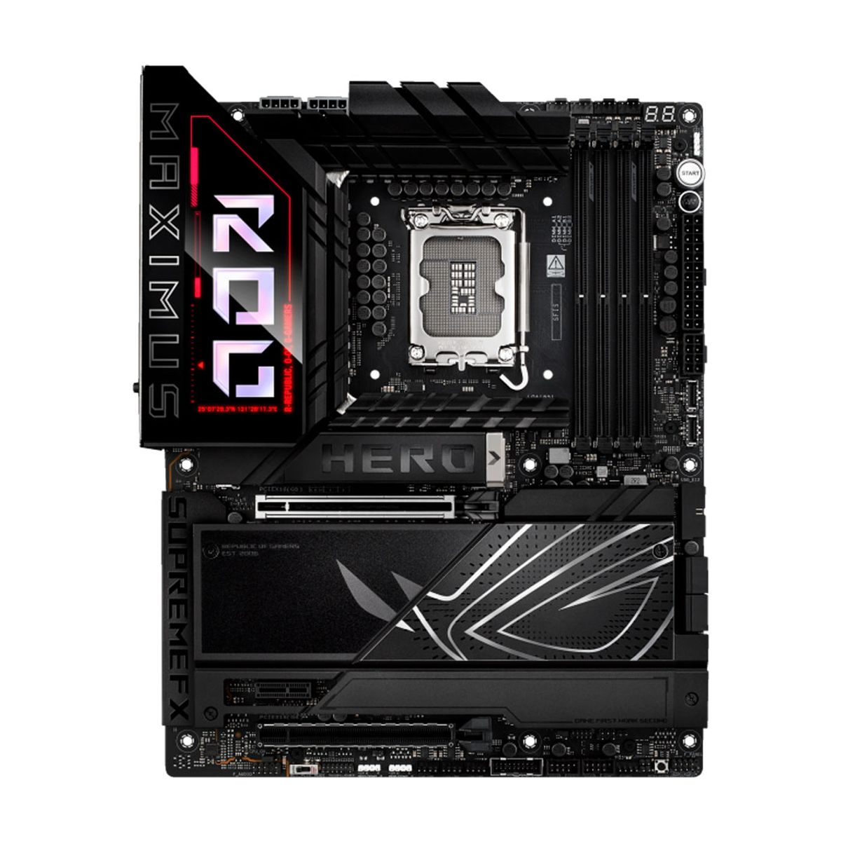 ASUS - ASUS ROG MAXIMUS Z890 HERO Placa Madre Intel LGA1851 ATX