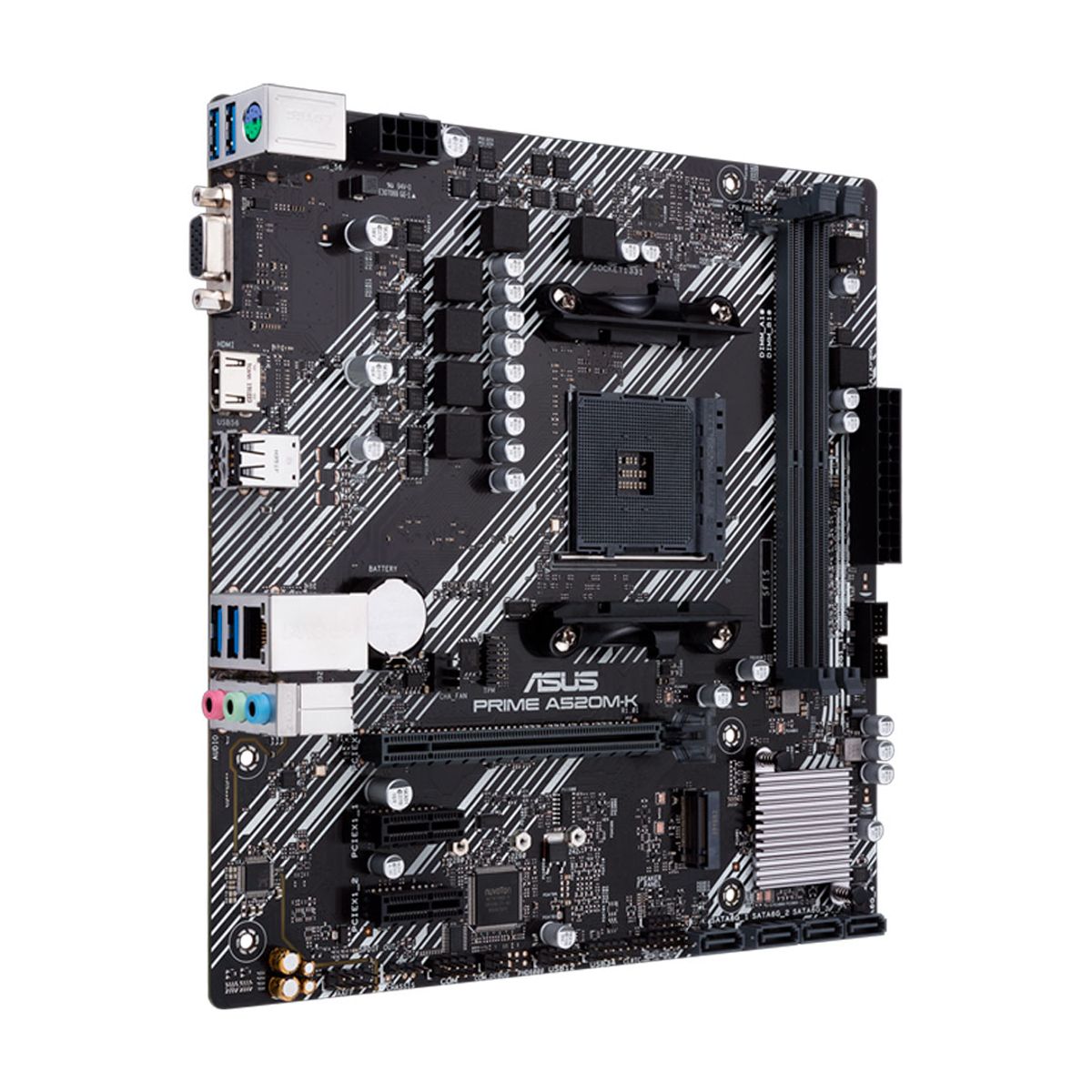 ASUS - ASUS PRIME A520M-K Placa Madre AMD AM4 mATX DDR4 M2