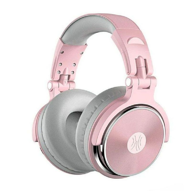 ONEODIO - Audífono ONEODIO Pro 10 Pink Grey Wired Headphones