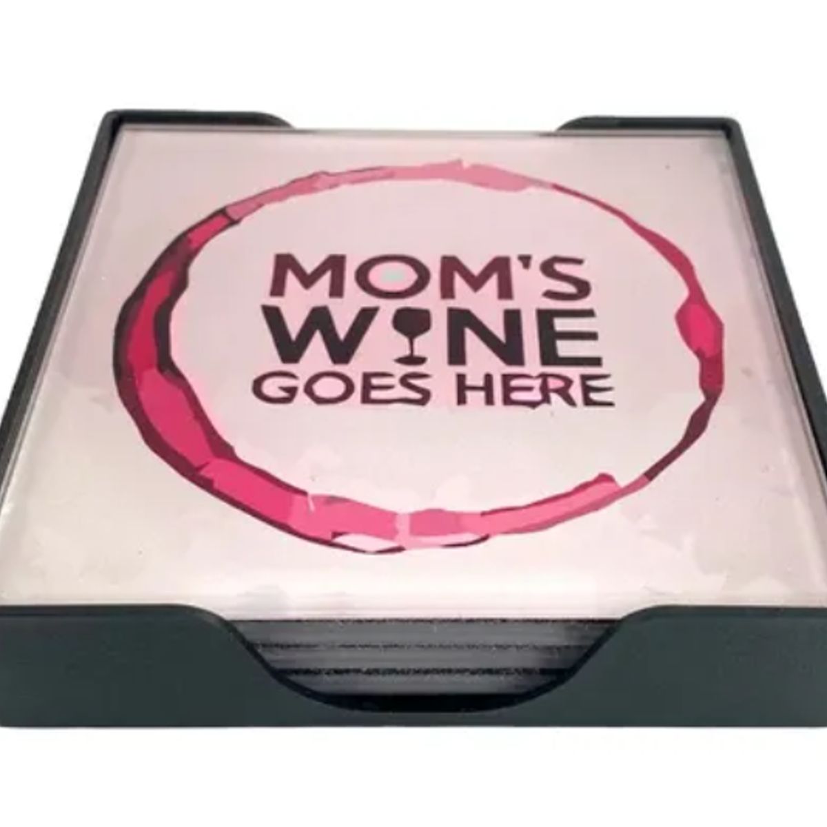 GENERICO - Pack De 5 Portavasos Con Diseño