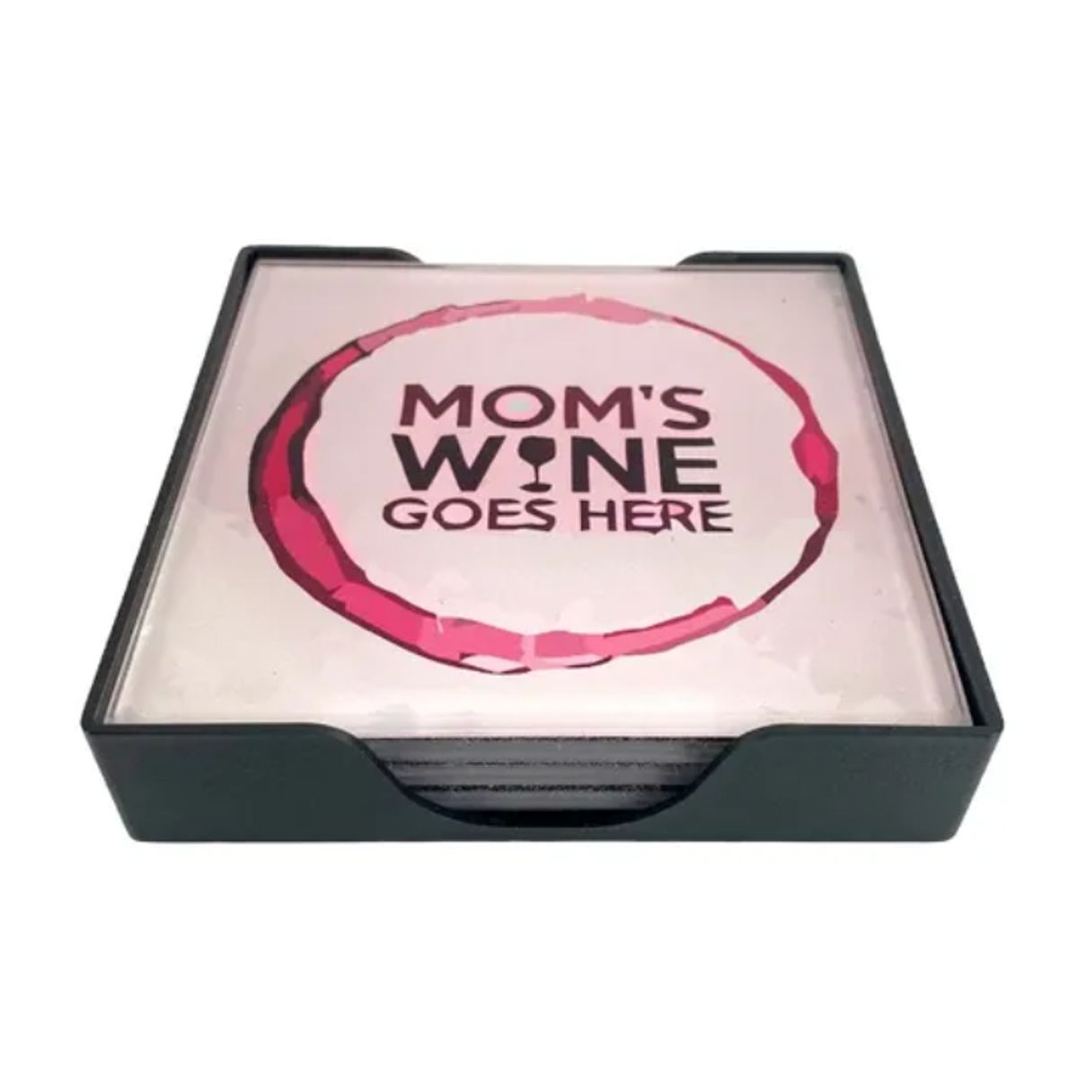 GENERICO - Pack De 5 Portavasos Con Diseño