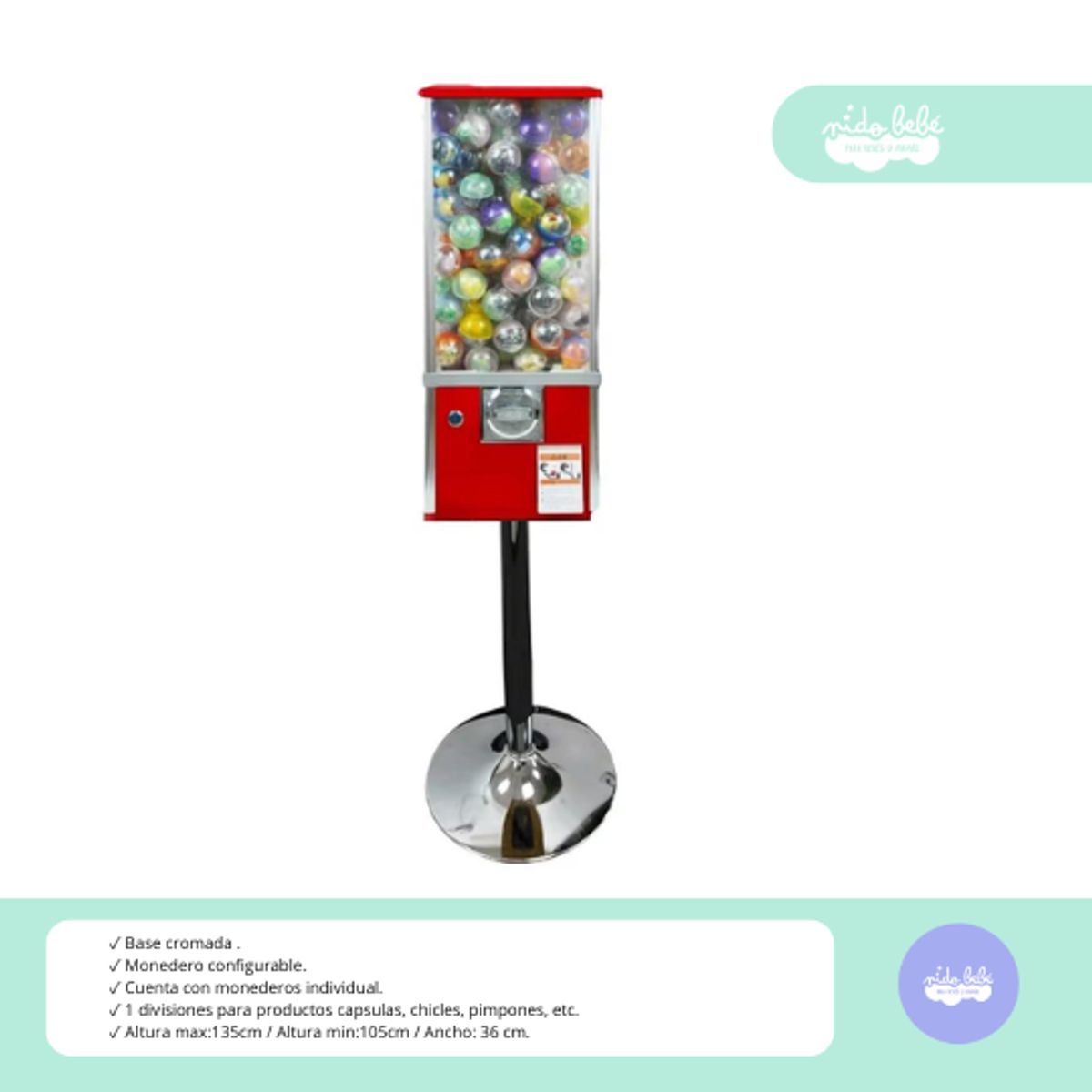 GENERICO - MÁQUINA EXPENDEDORA DE CÁPSULAS