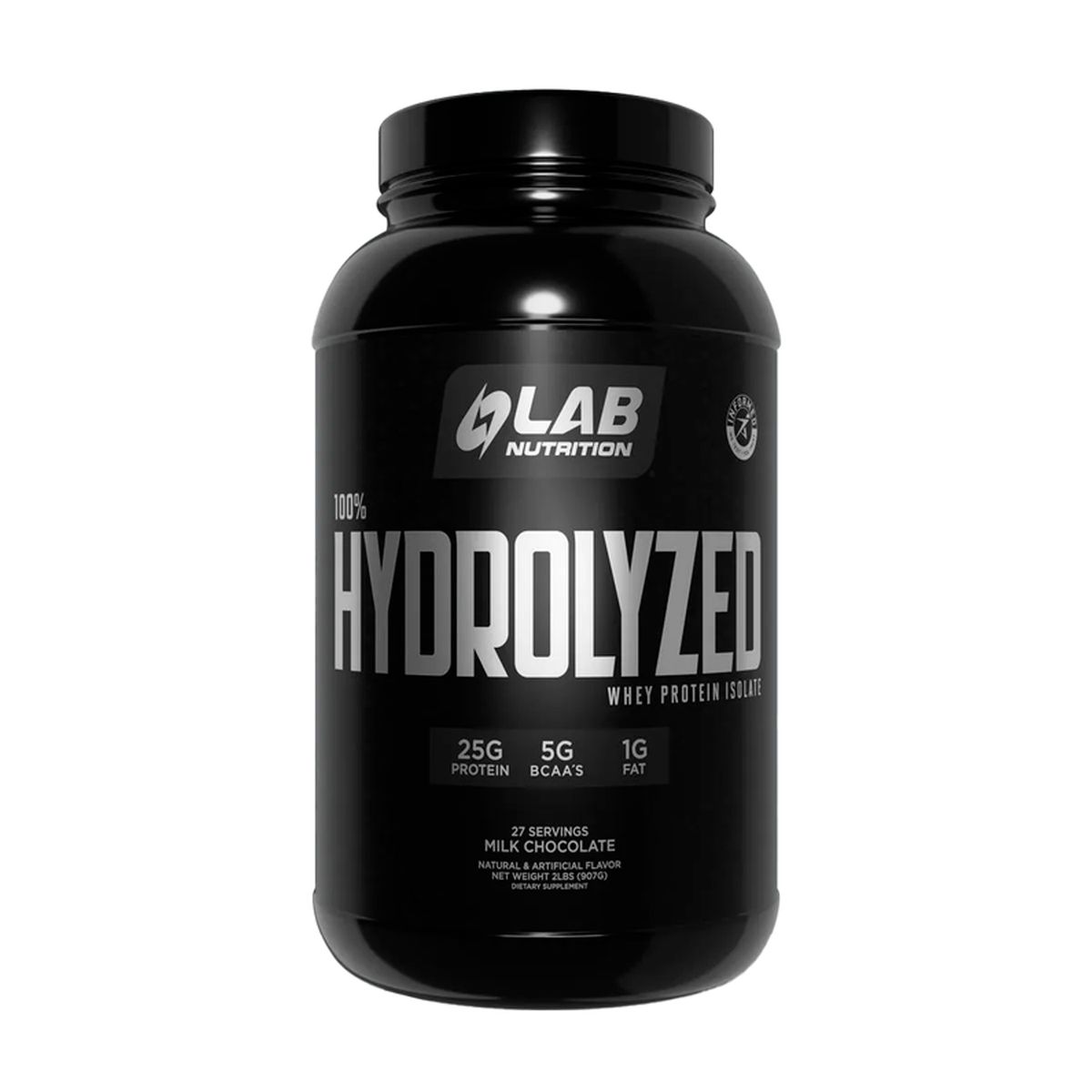 LAB NUTRITION USA - Proteína Lab Nutrition Hidrolizada 2LB - Chocolate
