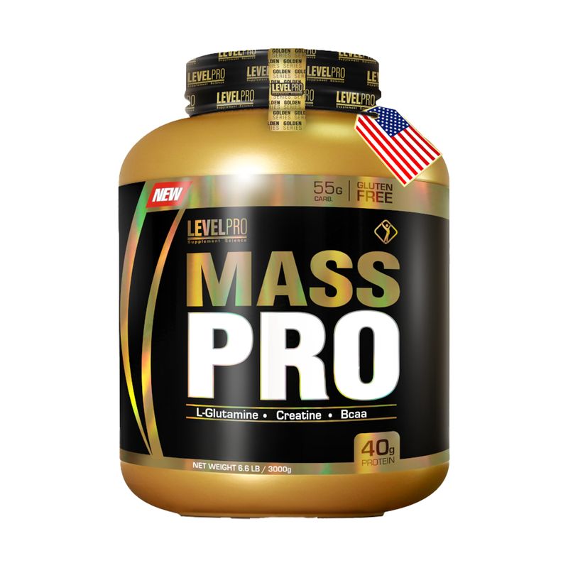 LEVEL PRO - Proteína Mass Pro Level Pro 6LB - Vainilla