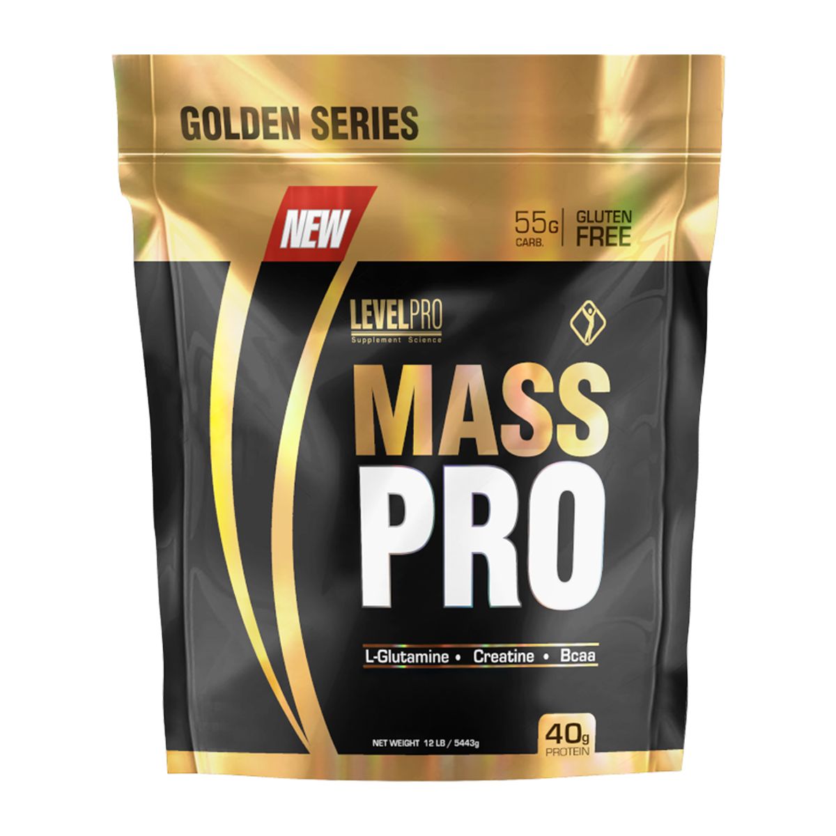 LEVEL PRO - Proteína Mass Pro Level Pro 10LB - Chocolate